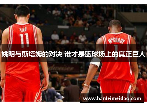 姚明与斯塔姆的对决 谁才是篮球场上的真正巨人